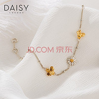 Daisy London  925银  花朵蜜蜂手链
