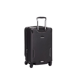 TUMI 途明 Arrivé系列万向轮TSA海关皮革锁双重拉链开口双杆拉杆箱025503960PW3 深银灰20英寸