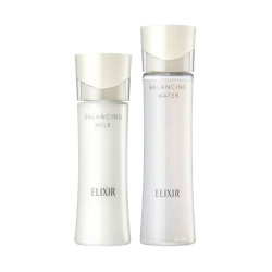 ELIXIR 怡丽丝尔 凝光漾采水油平衡水乳套装(水168ml+乳液130ml) *3件