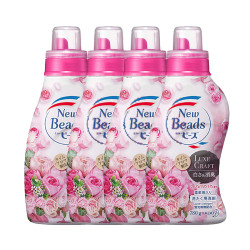 花王kao温和无刺激含柔顺剂洗衣液780g玫瑰花香