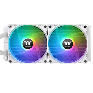 Thermaltake 曜越 TH240 白雪版 ARGB 一体式 240冷排 水冷散热器