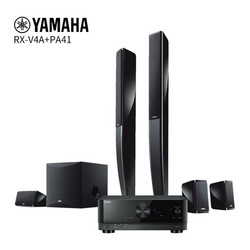 YAMAHA 雅马哈 Yamaha 雅马哈 RX-V4A NS-PA41 家用音响功放套装