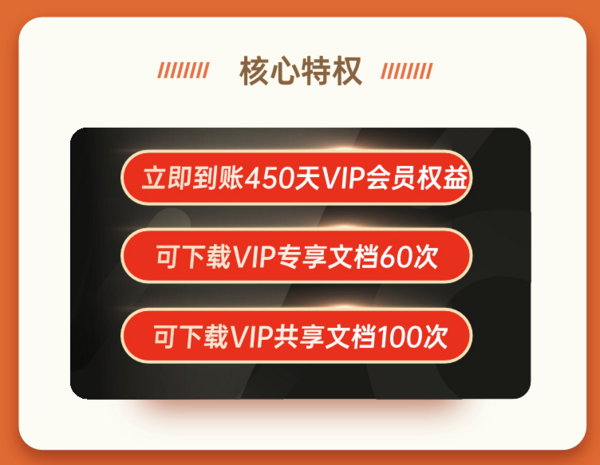 百度文库VIP会员15个月