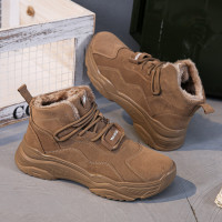 WARRIOR 回力 HLACX-2Z 男高帮加绒马丁靴