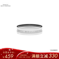 丹尼尔惠灵顿(DanielWellington)dw戒指饰品简约银色男女对戒情侣指环尺寸:22(中国码)DW00400111