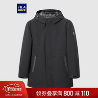 HLA海澜之家羽绒服男2020冬季一衣多穿可脱卸内胆连帽款式外套HWRAD4Q066A黑色(A5)185/100A(54) cz