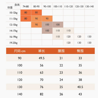 精典泰迪 Classic Teddy 儿童裤子男女童加绒裤子宝宝加厚卫裤婴童保暖裤冬季 飞行小熊-酒红 120