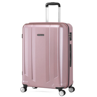 美旅拉杆箱 商务男女行李箱飞机轮顺滑大容量旅行箱 28英寸TSA密码锁 BX3玫瑰金