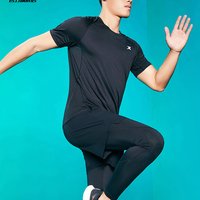 XTEP特步运动套装男2020春季三件套新款T恤短裤外套训练跑步运动套装