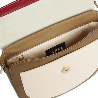 FURLA 芙拉 MIMI'系列女士小羊皮绗缝按扣迷你斜挎包WB00198_AX0321_1007_0233S