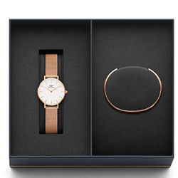 Daniel Wellington 丹尼尔惠灵顿 PETITE系列 女士手表手镯套装