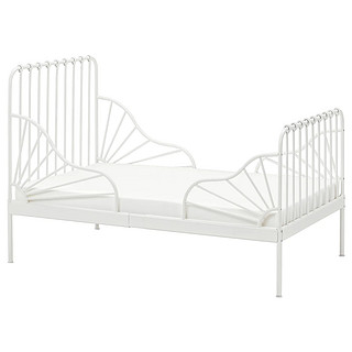 MINNEN米隆加长床框架带床板-白色80x200厘米