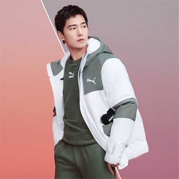 puma彪马男装杨洋同款休闲防风保暖羽绒外套585315