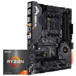 ASUS 华硕 TUF GAMING X570-PLUS (WI-FI)主板+AMD 锐龙7 5800X CPU处理器 板U套装