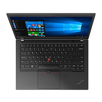 ThinkPad 思考本 T490S 14.0英寸 轻薄本 黑色(酷睿i7-8565U、核芯显卡、16GB、512GB SSD、1080P、IPS、20NXA010CD)