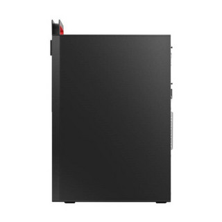 Lenovo 联想 ThinkCentre M720T 九代酷睿版 商务台式机 黑色(酷睿i3-9100、核芯显卡、16GB、1TB HDD、风冷)