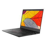 ThinkPad 思考本 E14 Slim 14.0 英寸轻薄本 黑色 (酷睿i5-10210U、RX 640、8GB、128GB SSD+1TB HDD、1080P、60Hz、20RAA01NCD)