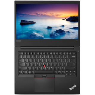 ThinkPad 思考本 R490 14.0英寸 商务本 黑色(酷睿i5-8265、RX640、8GB、256GB SSD+1TB HDD、1080P）