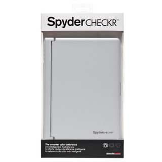 SPYDER Datacolor SpyderCheckr 48校色蜘蛛色卡 便携18度灰卡RAW白平衡校准 标准色卡 电影制作拍摄婚庆校色