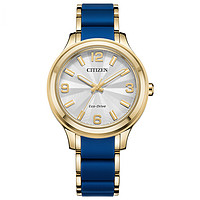 CITIZEN 西铁城 光动能腕表系列 女士光动能腕表 FE7078-93A