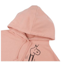 UNIQLO 优衣库 PEANUTS系列女士纯棉连帽涂鸦卫衣433684 粉红色S