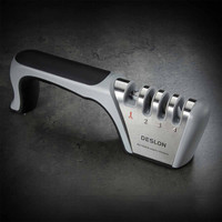 德世朗 磨刀器磨刀石磨刀棒家用菜刀厨房剪刀凌锋四合一刀剪磨 DFS-MD933