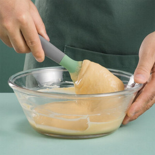 炊大皇 硅胶刮刀 大号烘焙工具 耐高温蛋糕奶油抹刀 一体式刮刀 黄油面糊搅拌工具