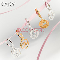 Daisy London  脉轮系列银镀金耳坠 心轮耳饰