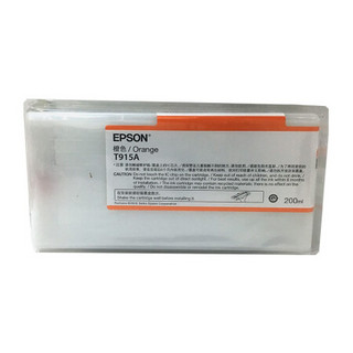 爱普生（EPSON）T915A 原装墨水 橙色（O） (适用P5080机器) C13T915A80 200ml