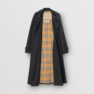 BURBERRY 博柏利 Heritage系列 Trench 女士长款风衣 切尔西版 40733791 午夜色 XS