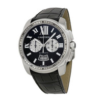 卡地亚(Cartier)瑞士手表 CALIBRE DE CARTIER系列机械男表W7100060