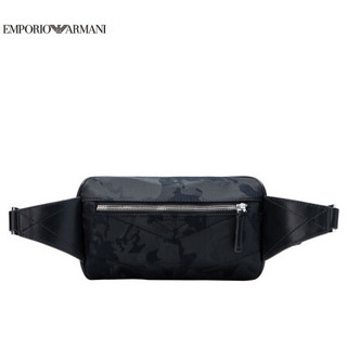 阿玛尼EMPORIO ARMANI奢侈品21春季EA男士腰包 Y4O312-Y018E BLACK-85149黑色 U
