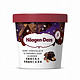 PLUS会员：Häagen·Dazs 哈根达斯 浓醇黑巧克力焦糖扁桃仁冰淇淋 100ml