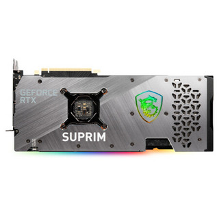 MSI 微星 GeForce RTX 3070 SUPRIM 8G 超频版 显卡 8GB 黑色