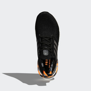 阿迪达斯官网 adidas ULTRABOOST_20 男女鞋跑步运动鞋H67280 一号黑/淡灰/信号橙 42(260mm)