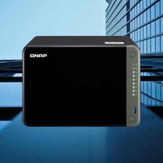 QNAP 威联通 TS-653D 6盘位NAS（J4125、4GB）