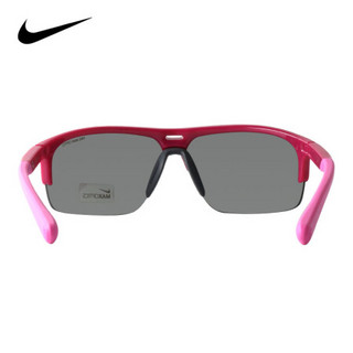 NIKE 耐克 女款紫红色镜框粉色镜腿银色反光镜片眼镜太阳镜 EV0800 538
