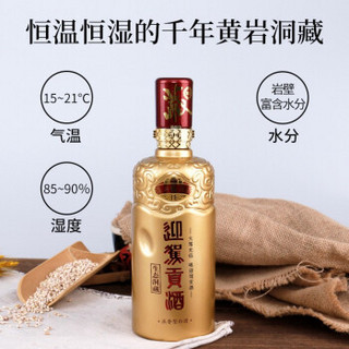 YJGJ 迎驾贡酒 白酒 浓香型 生态洞藏6 礼盒 42度450mLx2瓶 礼盒装