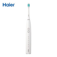 海尔 （Haier ）电动牙刷 成人全自动 声波震动智能 牙刷 HB551-01 琉璃白