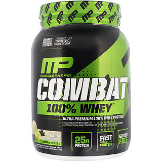 MUSCLEPHARM Combat Powder系列 乳清蛋白粉 香草味 2磅