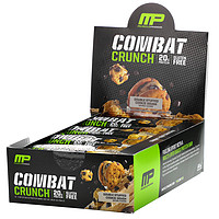 MUSCLEPHARM combat系列 蛋白棒 双馅曲奇面团味 63g*12支