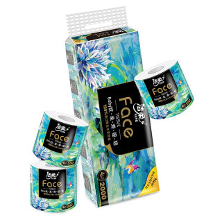 洁柔 卷纸Face油画加厚四层有芯卷 4层 200g*20卷