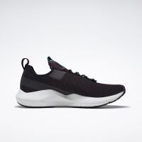 Reebok 锐步 Reebok锐步夏季男女透气运动鞋SOLE FURY低帮休闲跑步鞋 FW0569-黑色/白色 36.5