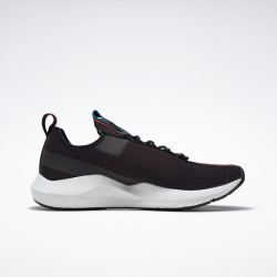 Reebok 锐步 Reebok锐步夏季男女透气运动鞋SOLE FURY低帮休闲跑步鞋 FW0569-黑色/白色 36.5