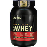 OPTIMUM NUTRITION 奥普帝蒙 黄金标准 乳清蛋白粉 加倍浓郁巧克力味 2磅