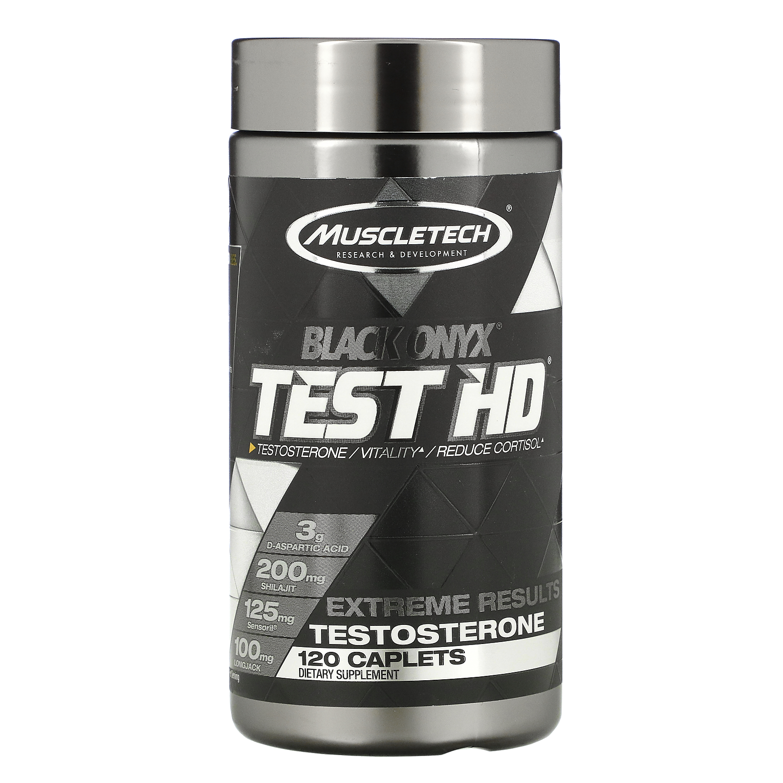 MUSCLETECH 肌肉科技 Test HD Black Onyx 睾酮 120片