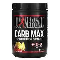 Universal Nutrition 环球营养 力量系列 Carb Max 功能性健身饮品 果汁喷趣酒味 632g