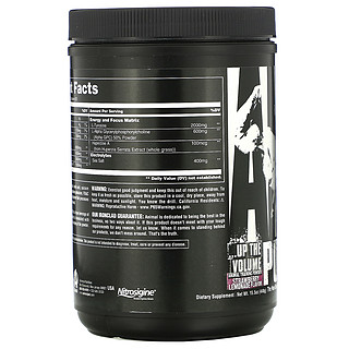 Universal Nutrition 环球营养 Animal Pump Pro系列 功能性健身饮品 草莓柠檬水味 440g