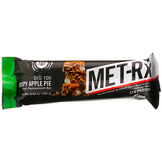 MET-RX 美瑞克斯 代餐棒 脆皮苹果派味 100g*9支