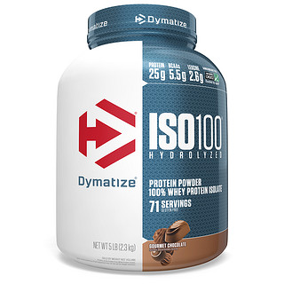 Dymatize 狄马泰斯 ISO100系列 水解乳清蛋白粉 巧克力味 5磅